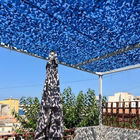 Filet de camouflage renforcé bleu 3x4m