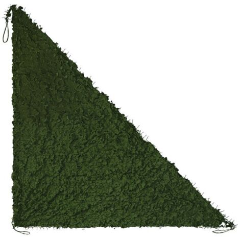 Filet de camouflage triangulaire militaire 5x5x5m