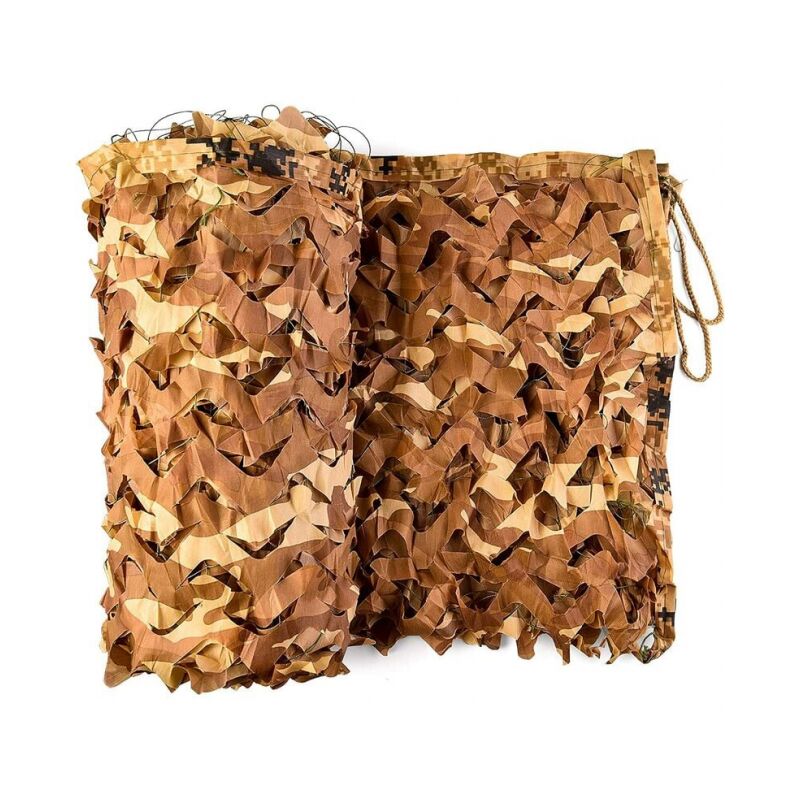 Filet de Camouflage Voile d'ombrage rectangulaire design ombrière camouflage 4x5m Militaire