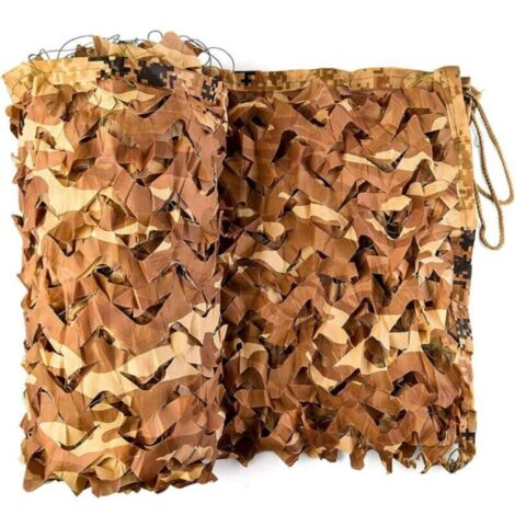 Filet de Camouflage Voile d'ombrage rectangulaire design ombrière camouflage 4x5m Militaire