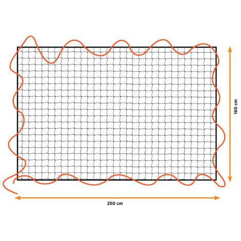 Filet De Charge Élastique, 1,6x2,5m, Maille 10x10cm. Black Decker