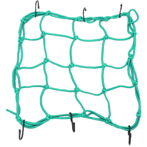 Filet de chargement en nylon résistant et élastique avec crochets pour vélos de route, VTT, motos et véhicules électriques