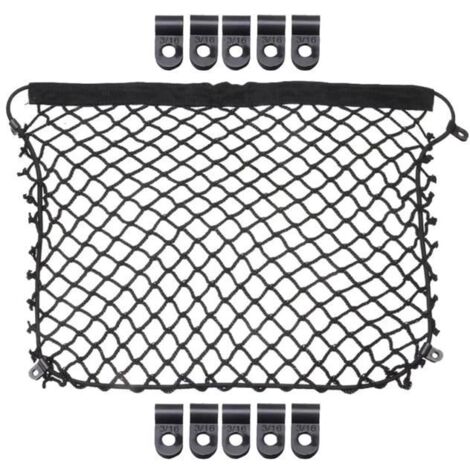 Filet de coffre pour moto avec 10 crochets en maille hautement élastique pour F 650 GS