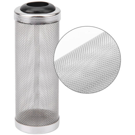 Filet de Filtre en Acier Inoxydable pour Aquarium - Protection Crevettes et Poissons (Diamètre 16mm)