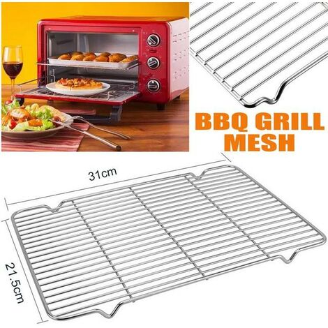Filet de four en acier inoxydable pour Barbecue, grille de cuisson à la vapeur, outils de cuisine,CN,A