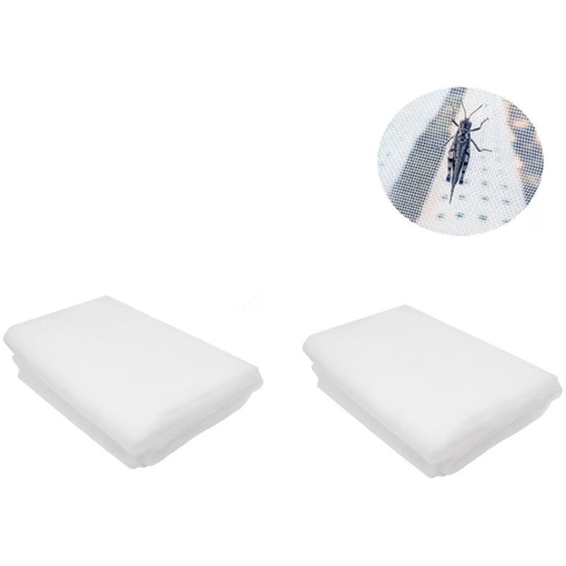 Filet de Jardin 10m x 2.5m - Filet Anti-Insectes pour Potager, Protection des Plantes, Fleurs, Légumes et Fruits - 2PES