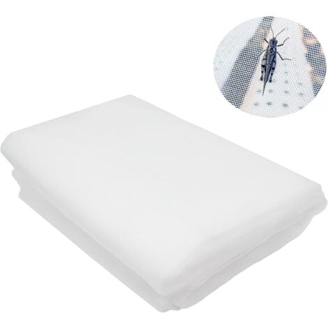 Filet de Jardin,10 m x 2.5m Filet Anti Insecte, Filet Anti Insectes Potager, Maille Fine Anti-Insecte en Maille pour la Protection des Plantes, Fleurs, Légumes et Fruits
