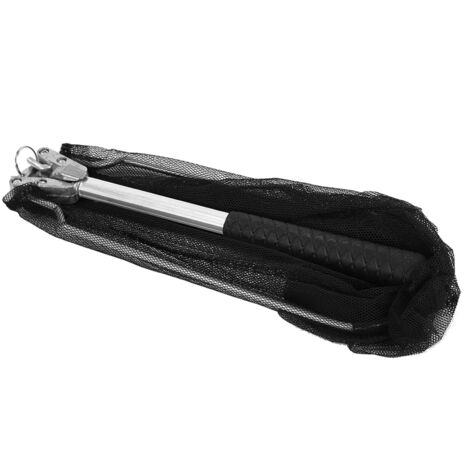 Filet de pêche pliable en alliage d'aluminium, équipement de pêche compact