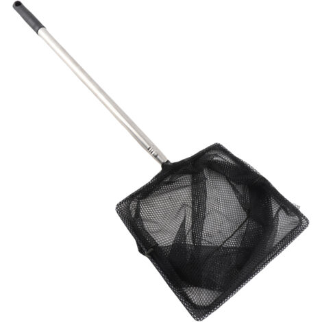 Filet de Pêche pour Aquarium Poissons Ornementaux et Carpes Koï - Réglable en Longueur - Idéal pour les Aqueriums Domestiques - Moyen
