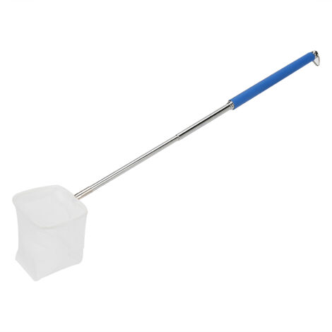 Filet de Pêche Rétractable 3D pour Écrevisses et Poissons Accessoire d'Aquarium Rond Petit Filet de Pêche Bleu Forme Carrée - AUTRES