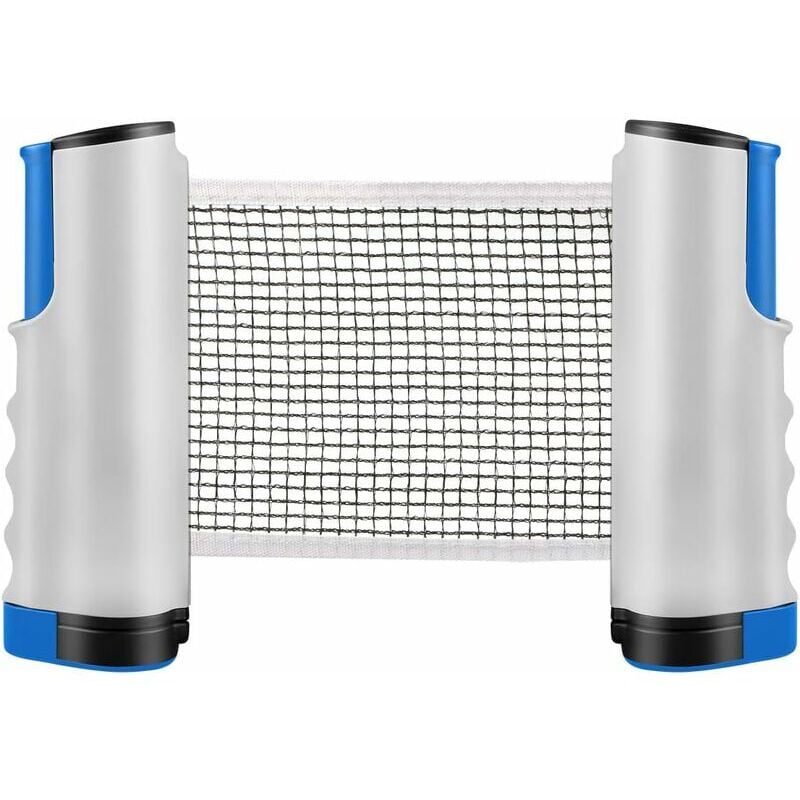 Filet de Ping Pong, Filet de Tennis de Table Rétractable pour Table d'extérieur Filet Réglable Filet de Voyage Portable, Accessoires pour Intérieur