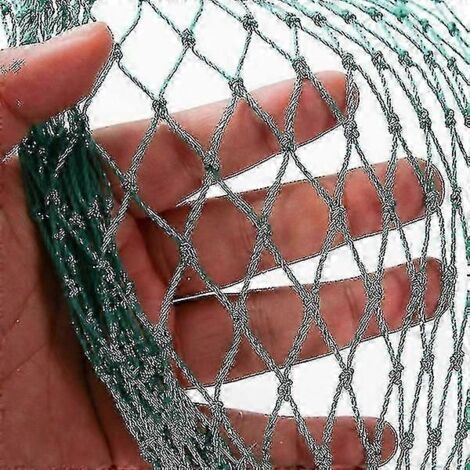 Filet de protection anti-oiseaux ultra-résistant 5 x 10 m pour clôture de jardin et cultures