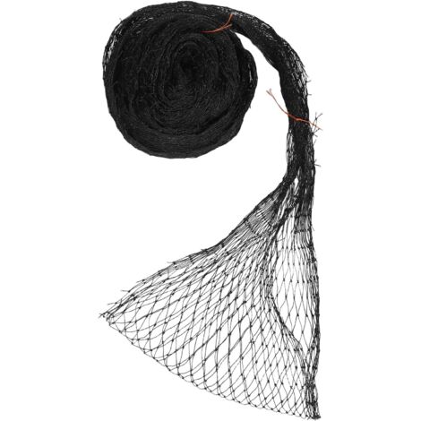 Filet de Protection Antichute pour Chat 3 X 4 M Noir Fil Métallique Clôture
