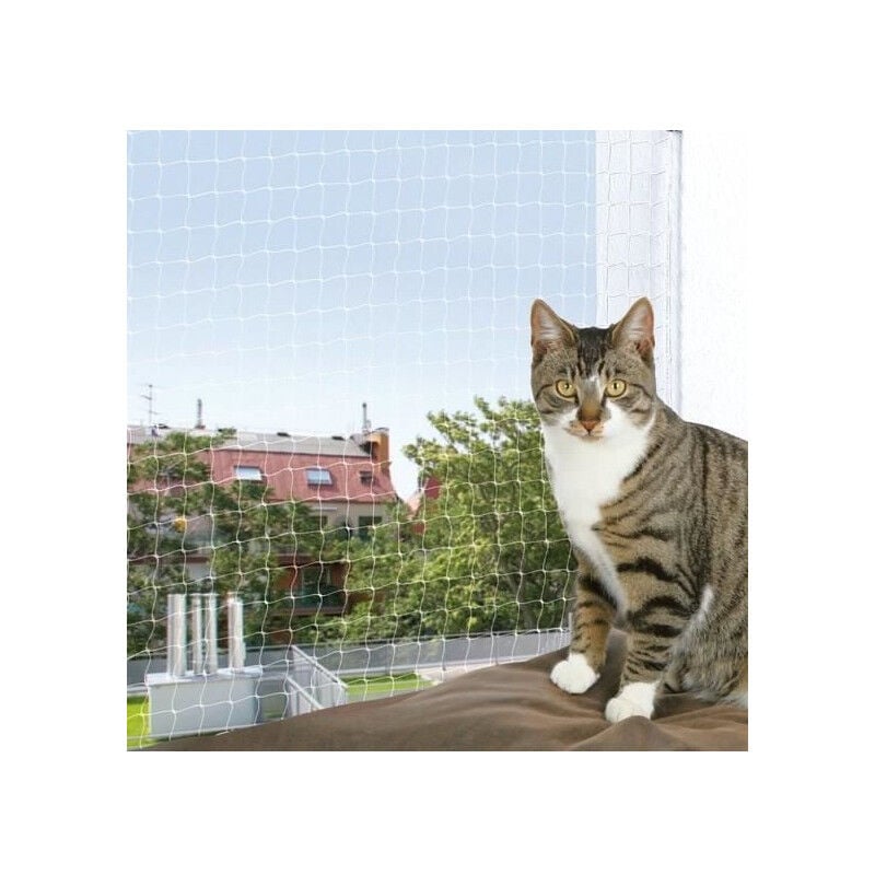 TRIXIE Filet de protection chat 6x3 m transparent