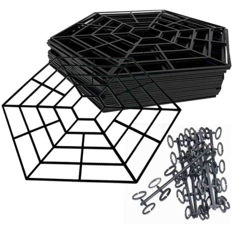 Filet de protection de bassin -  - Diamanté - Résistant aux UV - Flottant - 20 pièces