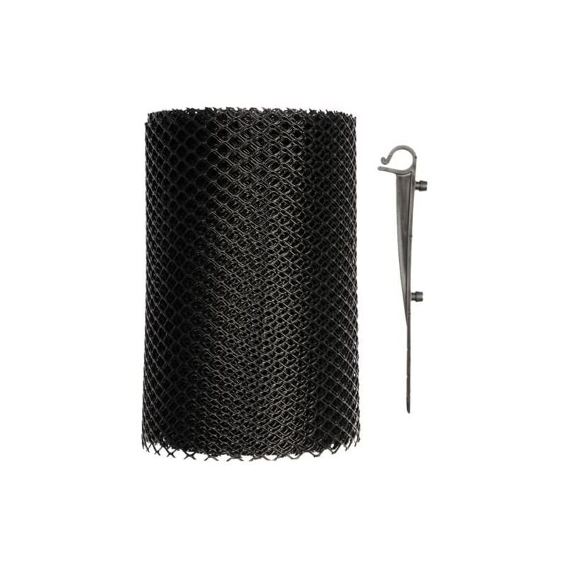 Toya - vorel 69851 goulotte maille avec crochets 18 mm x 6 m yato