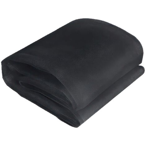 Filet de protection de jardin DIY noir 3x3m contre oiseaux et insectes, écran polyvalent pour potager terrasse et tonnelle végétale