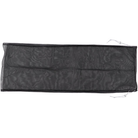 Filet de Protection en Nylon Ajustable Anti-Poussière pour Cage d'Oiseaux - Attrape-Graines pour Perruches, Perroquets et Aras