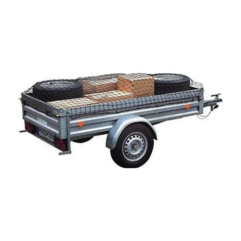 Filet d´arrimage de charge VOSS.farming 1,5 x 2,7 m, filet pour remorque,  filet de transport, filet de couverture