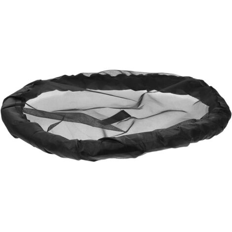 Filet de Protection Flottant pour Plantes Aquatiques 60 CM Noir Barrière Filet Polyester pour Bassin et Poissons Couverture Protectrice pour Étangs et Îlots Végétaux