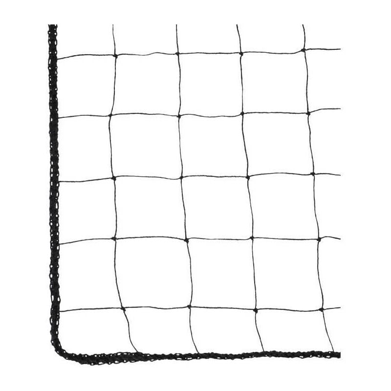 Kerbl - Filet de protection Maille 60 mm - 10 x 5 m - Noir - Pour volaille