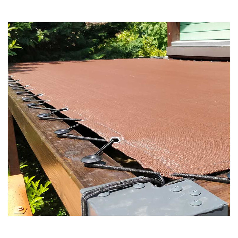 Filet de protection piscine anti-salissures 6x6m avec œillets clipsables - DIRECT FILET