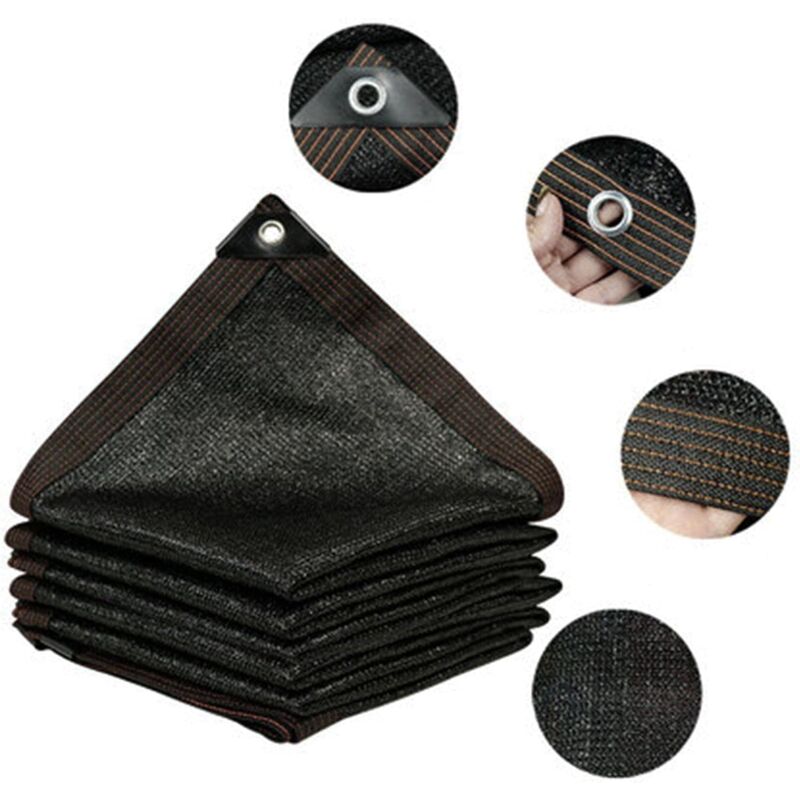 Filet de Protection Piscine pour Rectangulaire 5 X 6 M Couverture Piscine D'hivernage, Bâche de Protection pour Creusées Et Hors Sol, en Polyéthène,