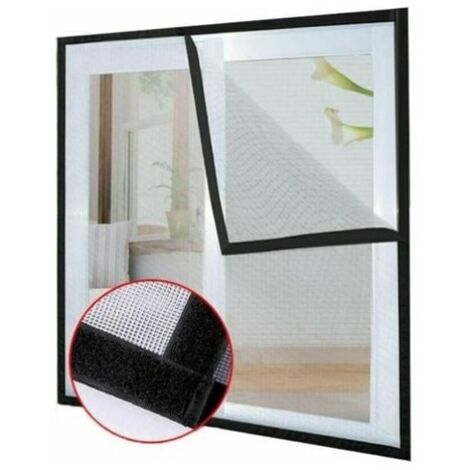 Filet de protection pour chat avec ruban adhésif. Pour les fenêtres de balcon, anti - moustique voile voile voile invisible maille 70 100cm