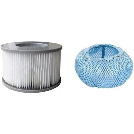 Filet de protection pour filtre de piscine pour accessoires de spa pour mspa et autres lignes de spa