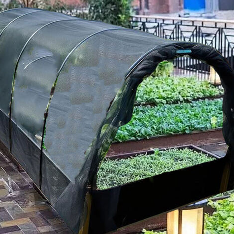 Filet de Protection pour Jardin 2.4mx6m Anti-Insectes et Volatiles 11 x Filet