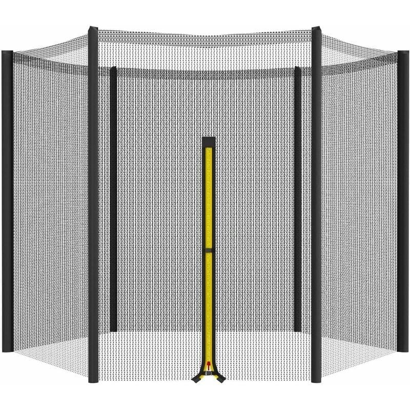 TONCHEAN Filet de protection pour trampoline,Filet de sécurité de remplacement pour trampoline, Ø305cm filet de sécurité pour trampoline avec