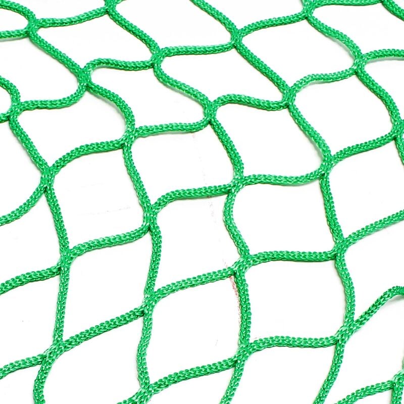Xpotool - Filet Remorque 4x4 m Maille 45x45mm Épaisseur 3 m Vert Polypropylène résistant Transport Sécurité Charge Protection Sécuritaire Anti-chute