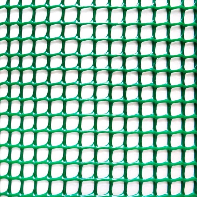 EDM - Rouleau de filet cadrinet vert clair 1x5m carré : 4,5x4,5mm nortene