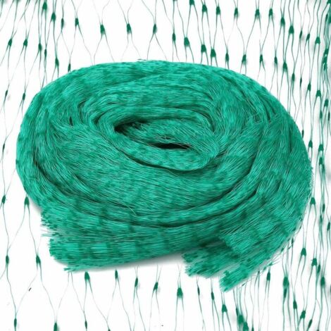 Filet de protection vert pour oiseaux, bassin de jardin et plantes, 4 x 6 m
