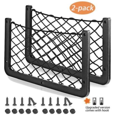 Filet de Rangement - 2 Pack - Grande Taille 36x18CM - Polyester et Nylon - Résistant aux Déchirures