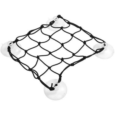Filet de rangement en nylon durable avec ventouses pour planche de surf, paddleboard et gilet de sauvetage