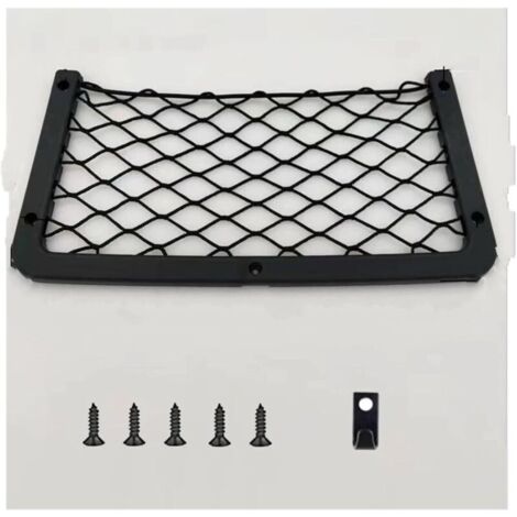 Filet de Rangement - Non spécifié - 4 Pack - Grande Taille - Polyester - Noir Noir Noir SAC DE COFFRE