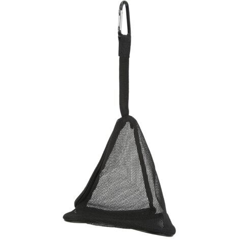 Filet de rangement triangulaire extérieur pour camping - Organisateur en maille pour vaisselle, nourriture et légumes - 15 cm