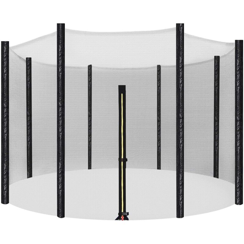 Filet de Remplacement pour Trampoline Rond,Ø 244 305 366 cm, Filet de SÉcuritÉ, Filet Rond