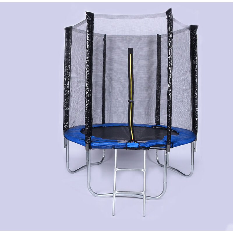 Filet de Remplacement pour Trampolines Filet de sécurité pour Trampolines avec Zip 10ft,Accessoires de Trampolines de Loisirs,Réseau Dense Entrée
