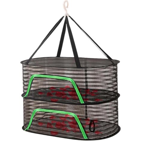 Filet de séchage pour poisson  Filet de séchage pliable  Étendoir à viande à suspendre, grille de séchage pliable pour poissons, légumes