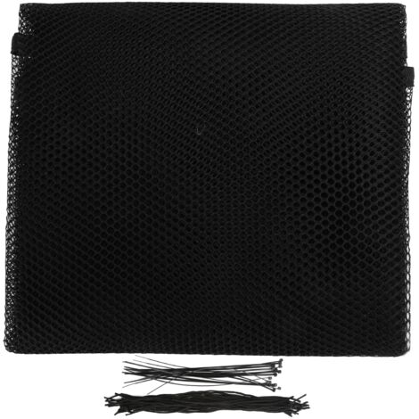 Filet de sécurité pour bébé de 3 mètres, balcon, escalier, garde-corps, garde-corps pour intérieur extérieur noir