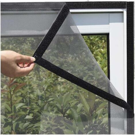 Filet de Sécurité pour Chat Anti-Chute – Moustiquaire Auto-Adhésive pour Fenêtre – Protection Animaux + Anti-Moustiques (Découpable sur Mesure)