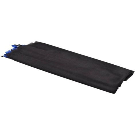 Filet de sécurité pour trampoline rond 3,66 m PE Noir