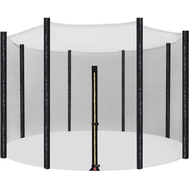 Tonchean - Filet de sécurité trampoline extérieur filet de protection trampoline senne coulissante filet de protection accessoire de clôture filet de