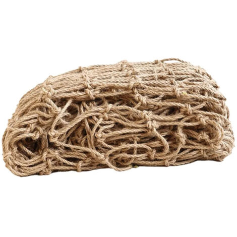 Filet de support pour plantes avec corde de jute de 3 mm