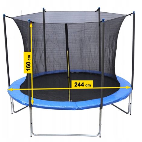 FILET DE TRAMPOLINE INTÉRIEUR 8FT 244-252 cm SOLIDE DURABLE
