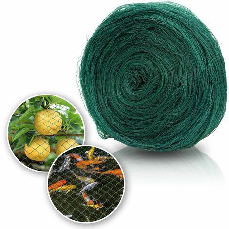 Filet d'étang vert de 5 m (2 x 5 m) - Protection anti-oiseaux