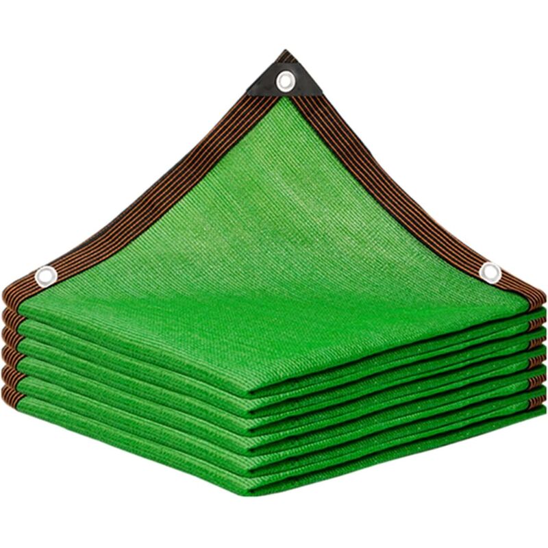 Filet d'ombrage 2 x 3 m, toile pare-soleil robuste, bords scellés avec œillets, pour serre de jardin, panneau d'ombrage en maille de qualité