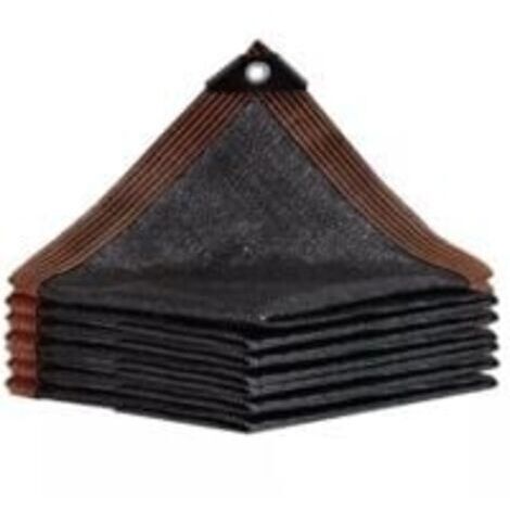 Filet D'Ombrage, 50% Tissu Ombrage Pergola Filet D'ombrage Extérieur, UV Protection Solaire Tissu Ombrage pour Pergola, Terrasse, Serre, Poulailler, Plantes (6x6m)
